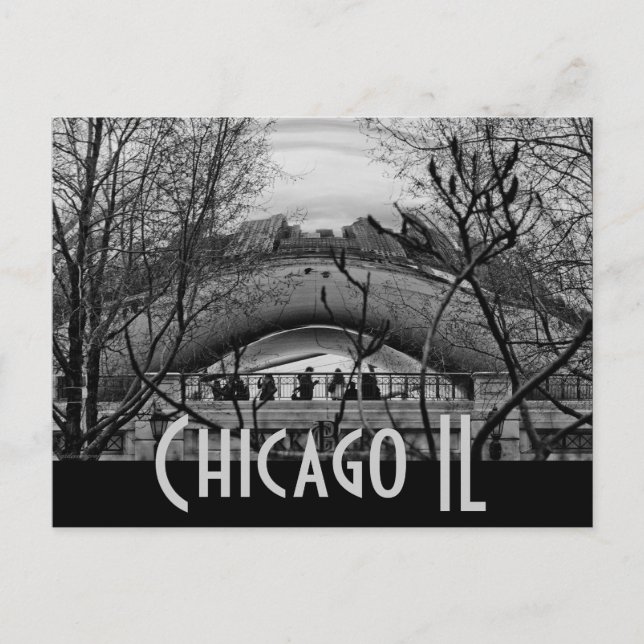Postal chicago - el frijol (Anverso)