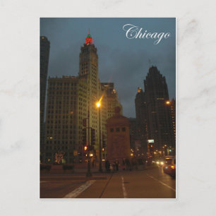 Postal Chicago en diciembre
