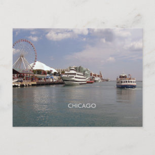 Postal Chicago: En el muelle de la Marina