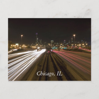 Postal Chicago, IL Postcard