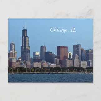 Postal Chicago, IL Postcard