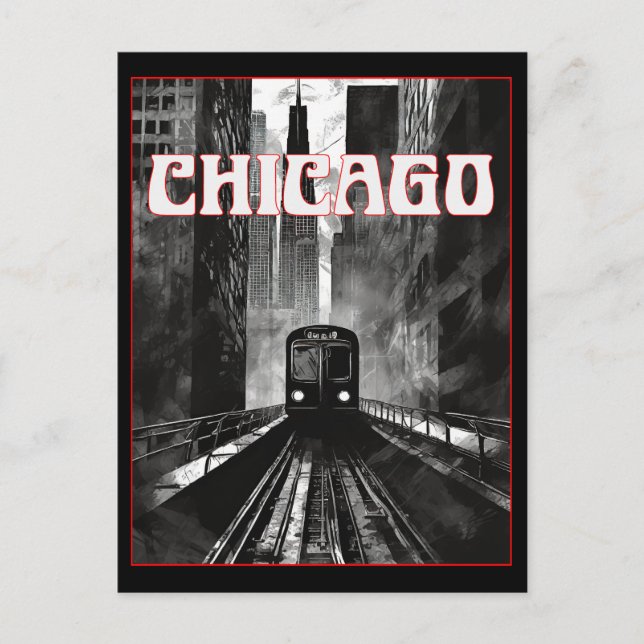Postal Chicago Illinois (Anverso)