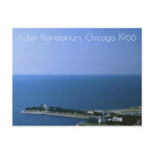 Chicago Illinois, Adler Planetarium Vintage 1966
