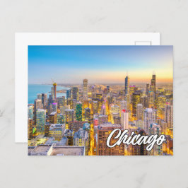 Postal Chicago, Illinois, Estados Unidos
