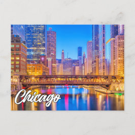 Postal Chicago, Illinois, Estados Unidos