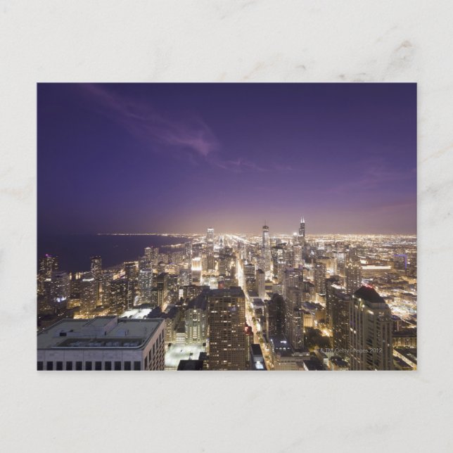 Postal Chicago, Illinois, Estados Unidos 7 (Anverso)
