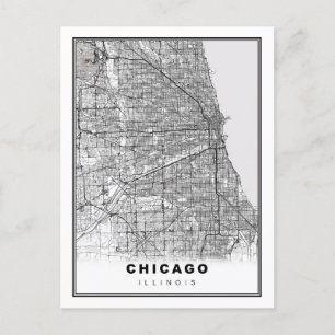 Postal Chicago Map