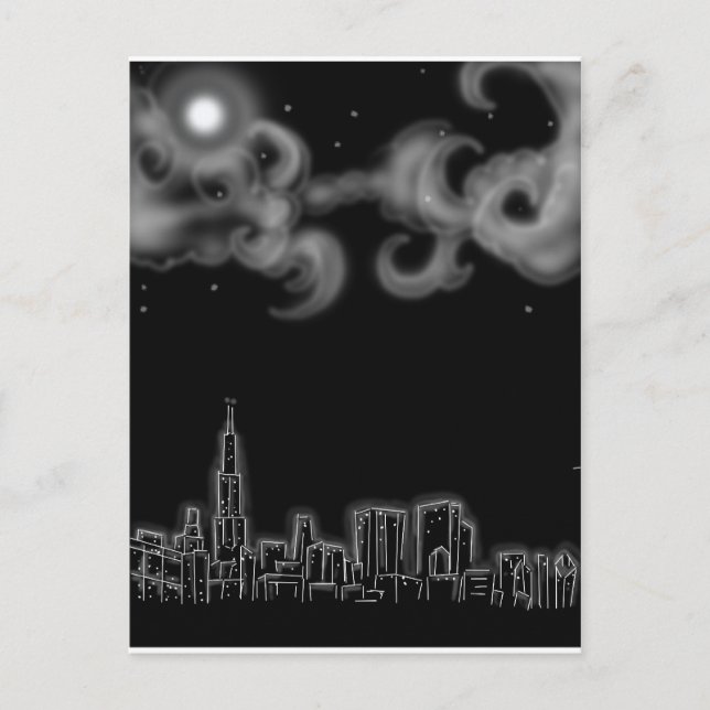 Postal chicago night1 copy 2 (Anverso)