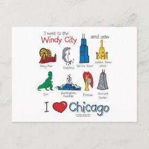 Postal Chicago: niños-Icons-NEW-[Co