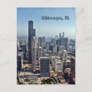 Postal Chicago Postcard