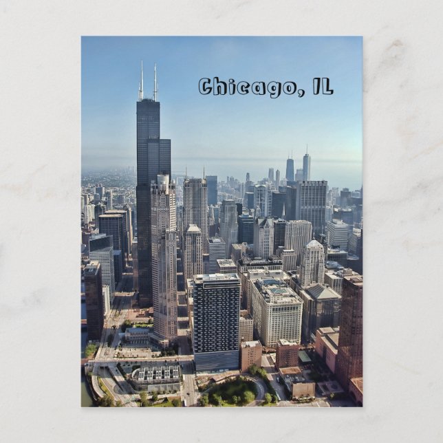 Postal Chicago Postcard (Anverso)