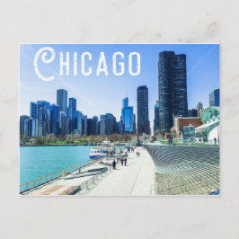 Postal Chicago Postcard