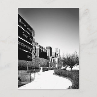 Postal Chicago This Way Postcard