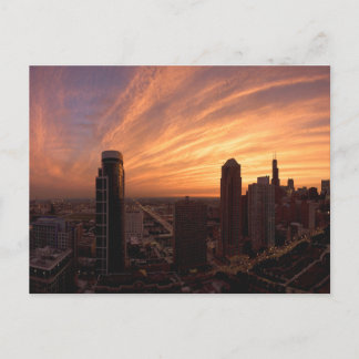 Postal Chicago Twlight