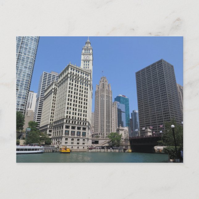 Postal Chicago USA (Anverso)