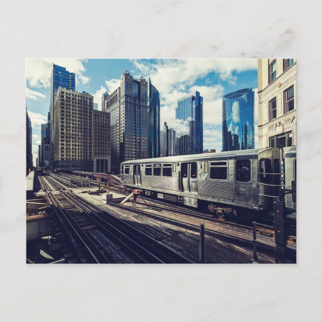 Postal Chicago USA (Anverso)