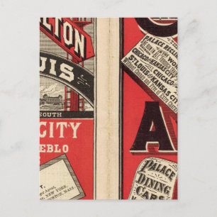 Postal Chicago y ferrocarril de Alton