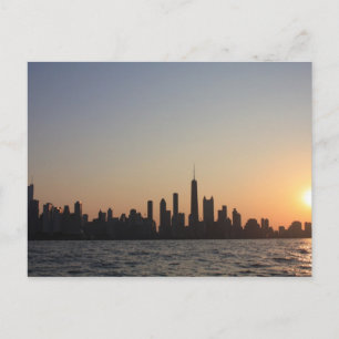 Postal chicagosunset
