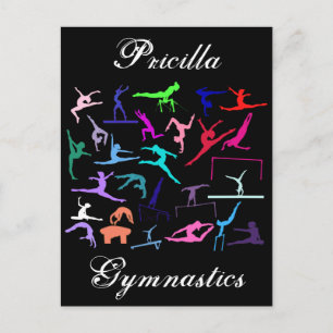 Postal Chicas 25 mensajes de gimnasia personalizados
