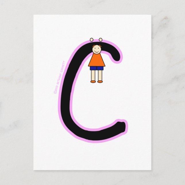 Postal Chicas Alphakins C (Anverso)