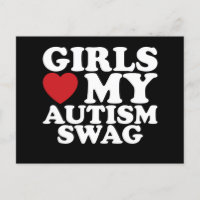 Chicas aman mi autismo swag conocimiento corazón