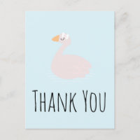 Chicas Cisne Lindas Cumpleaños Rosa Gracias