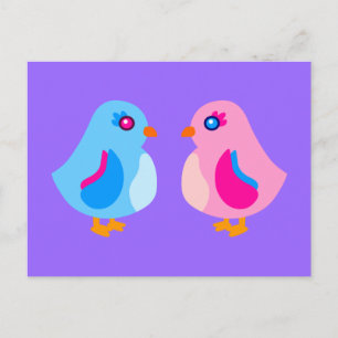 Postal Chicas de arte