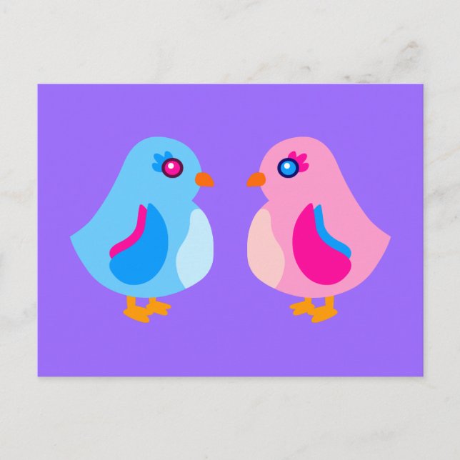 Postal Chicas de arte (Anverso)