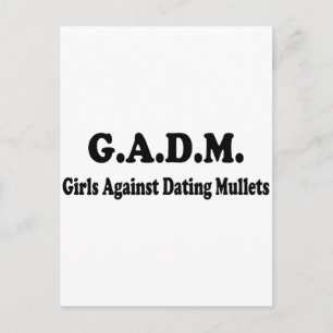 Postal Chicas de GADM contra las mascotas de citas