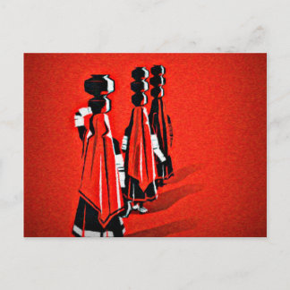 Postal Chicas de Rajasthani