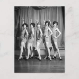 Postal Chicas del coro, 1927