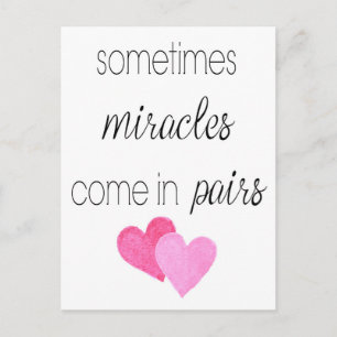 Postal Chicas gemelos