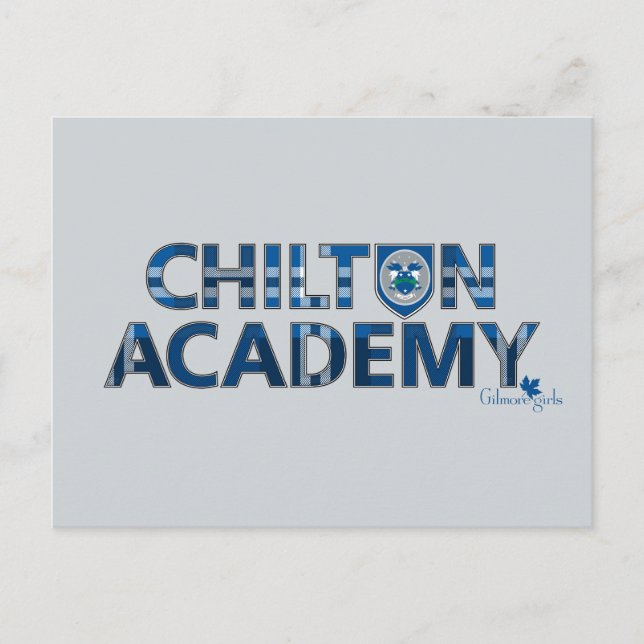 Postal Chicas Gilmore | Academia Chilton (Anverso)
