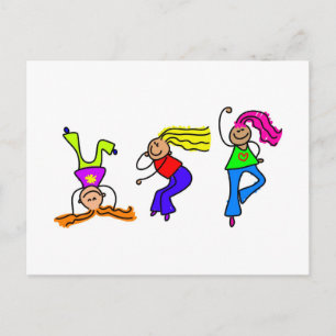 Postal Chicas graciosos