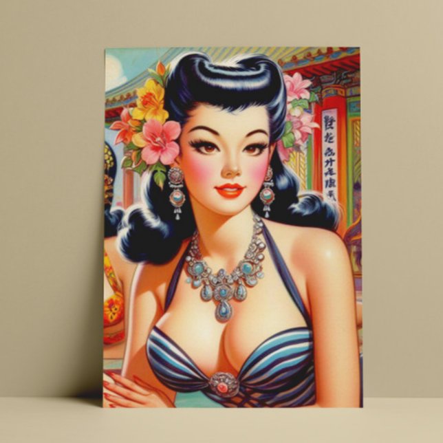 Postal Chicas orientales de Cute Vinage (Subido por el creador)