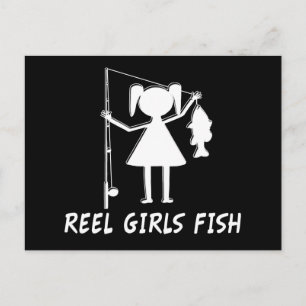 POSTAL ¡CHICAS REEL PESCADO!