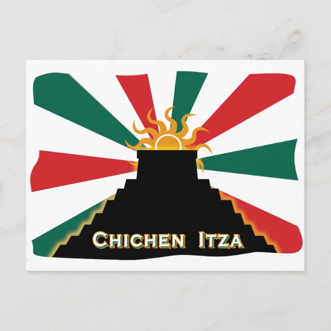 Postal Chichen Itza (Anverso)