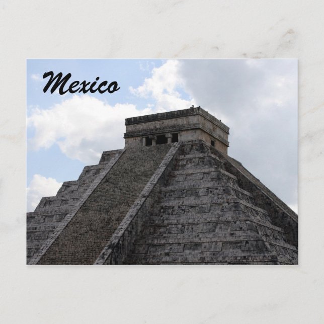 Postal chichen itza (Anverso)