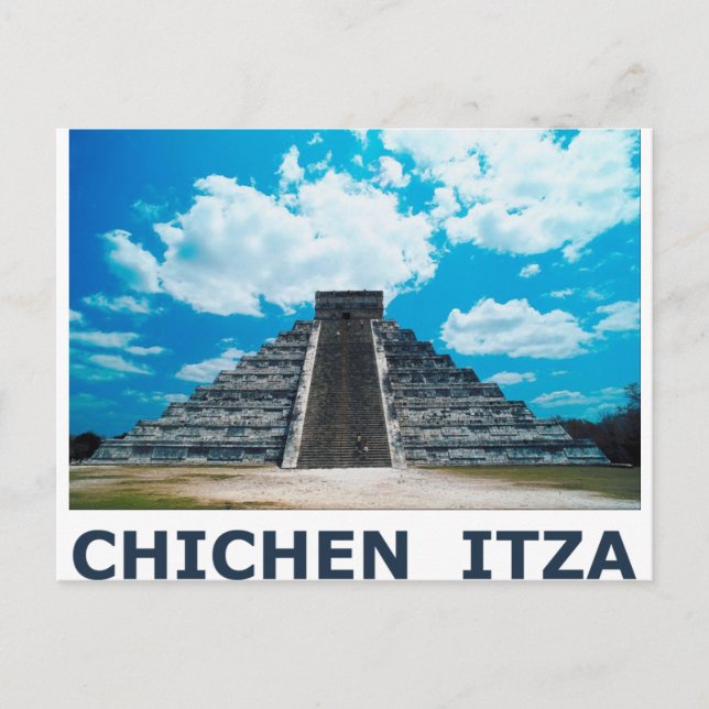 Postal Chichen Itza (Anverso)