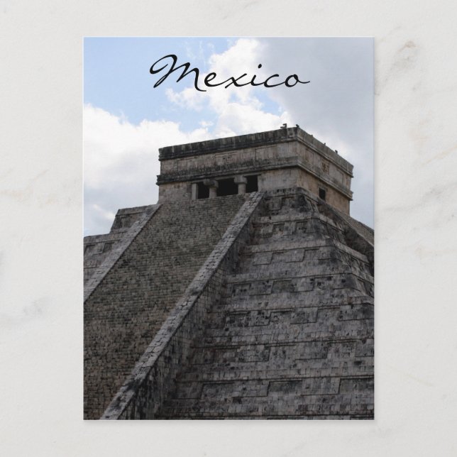 Postal chichen itza mex (Anverso)