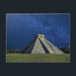Postal Chichen Itza, México, pirámide<br><div class="desc">Yacimiento arqueológico de Chichen Itza,  México</div>