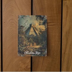 Postal Chichen Itza México Viajes de arte