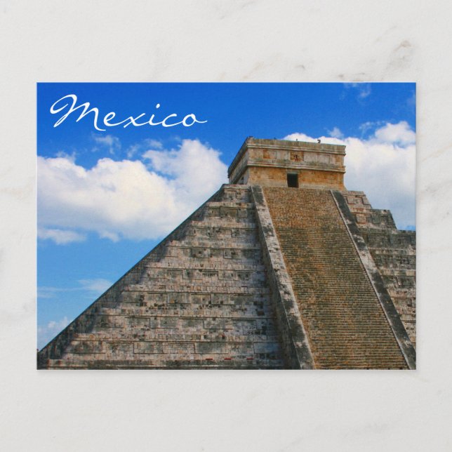 Postal chichen itza yucatan (Anverso)