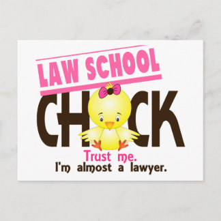 Postal Chick 3 de la Facultad de Derecho