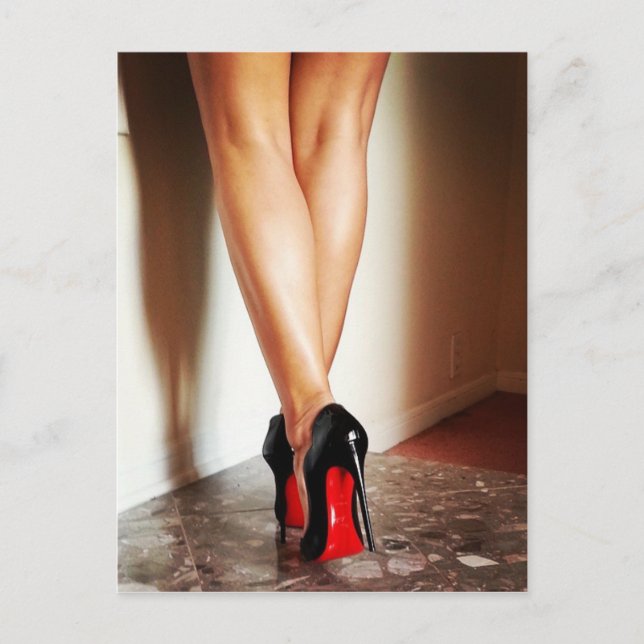 Postal Chick caliente (Anverso)