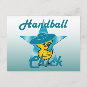 Postal Chick de balonmano #7
