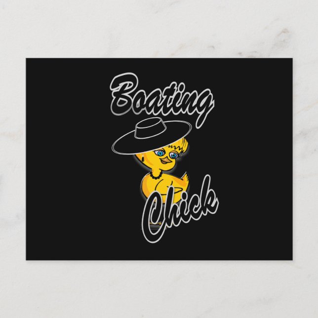 Postal Chick de barco #4 (Anverso)