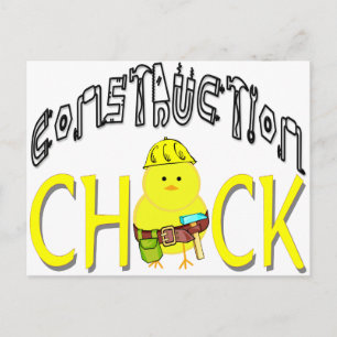 Postal Chick de construcción