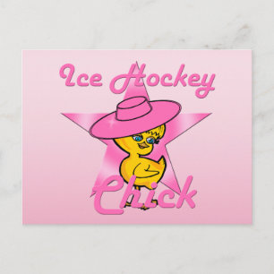 Postal Chick de hockey sobre hielo #8
