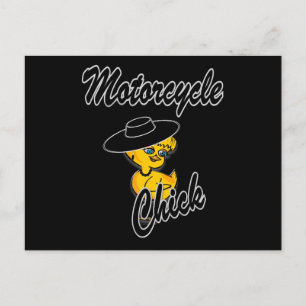 Postal Chick de motocicleta #4